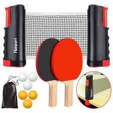 Ping Pong Paddle Set, Portable