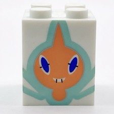 Pokemon Rotom Mega Block Mascotte Mini Figure Giocattolo in Miniatura Gioco...
