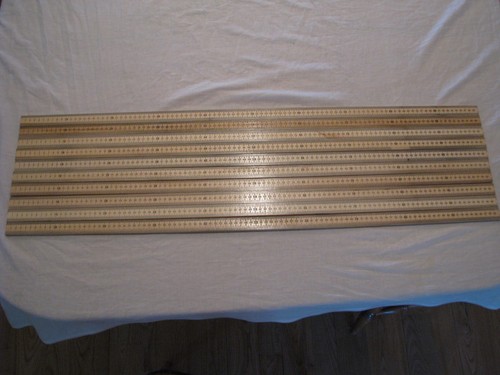 Lotto metri righello legno - lotto,