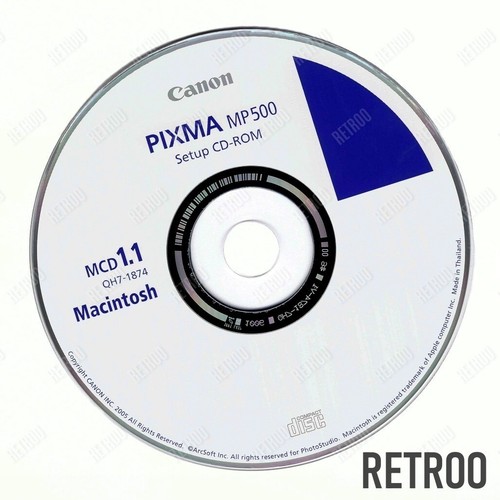 Canon pixma mp500 software - canon,