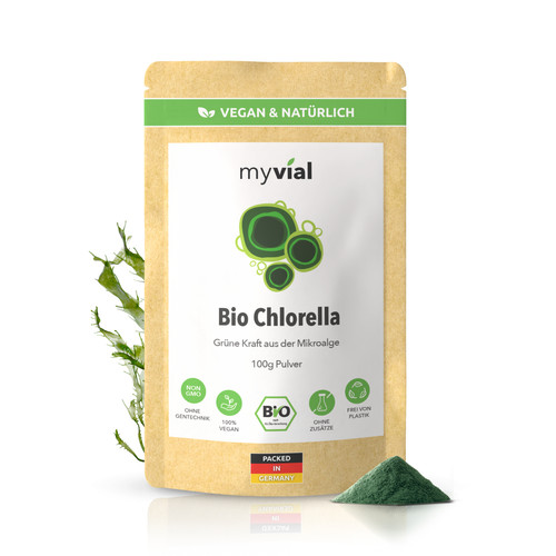 Clorella polvere bio 100g - clorella,