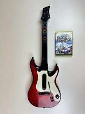 Set Chitarra + Gioco Guitar Hero Strat wireless Controller + RockBand 2 Xbox 360