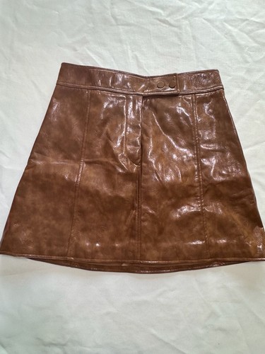 Minigonna mod ecopelle - minigonna,