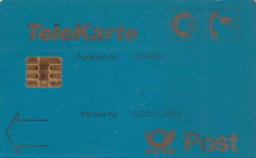 Germany rete posta chip - c,
