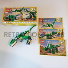 Lego Vintage Complete Set 31058 - Creator Mighty Dinosaurs T-Rex etc. (2017)