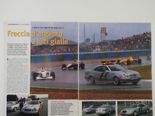 Clipping Ritaglio Articolo 1999 MERCEDES CLK 55 AMG La Safety Car della Formula1