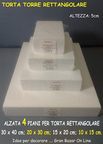 Alzate torte forme - forme, polistirolo