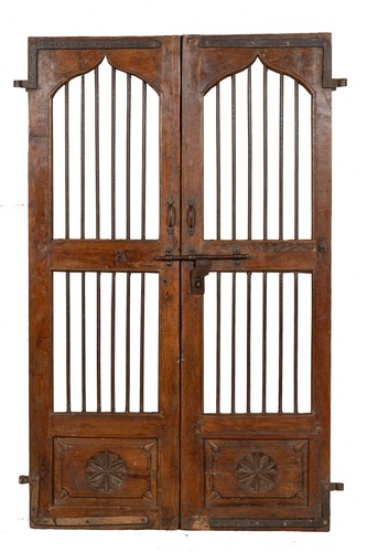 Portone porta antica legno