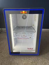 Red Bull Mini Fridge Lighted
