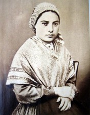 Holy Card of St. Bernadette