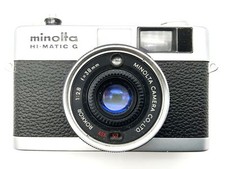 Minolta Hi-Matic G fotocamera