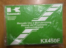 KAWASAKI KXF 450 2009 MANUALE
