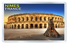 Nimes France Fridge Magnet