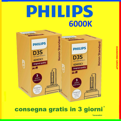 Philips coppia lampade xeno - lampade,
