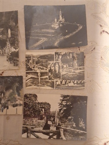 Cartoline vintage lourdes anni - lourdes,