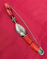 Spilla Antica Corallo Naturale