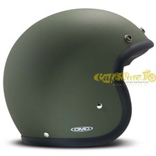 Casco jet DMD Vintage verde