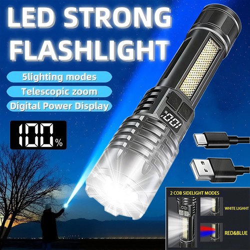 Torcia led super luminosa - torcia,