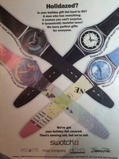 Advertisement for Swatch