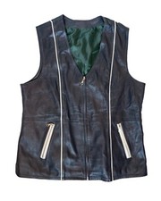 Gilet Smanicato BOSS, Pelle