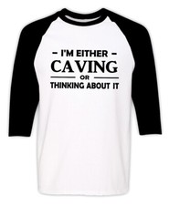 T-shirt divertente speleologia