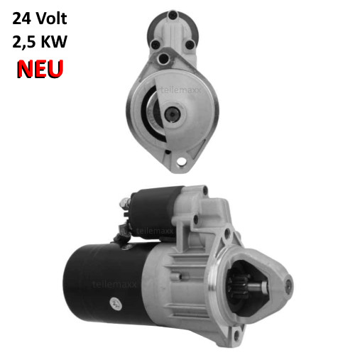 Motorino avviamento 24v - motorino,
