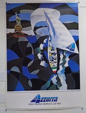 MANIFESTO AFFICHE AZZURRA