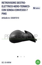 SPECCHIO RETROVISORE DX