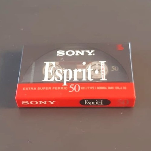 Cassetta audio sony esprit - cassetta,