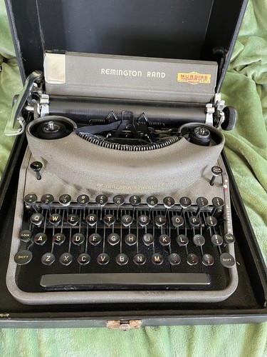 Working 1950 remington rand - working, 7