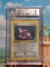 Ditto 1 Ed Fossil Holo Bgs 8