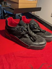 Christian Louboutin "Aurelien Comète" Sneakers – Black Glitter Velvet & Leather