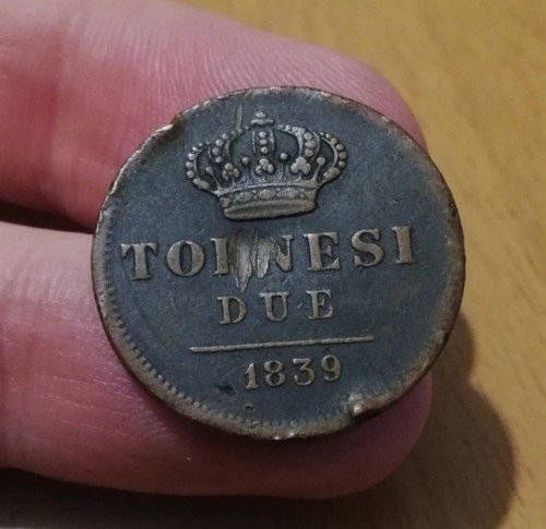 Tornesi 1839 regno - tornesi,