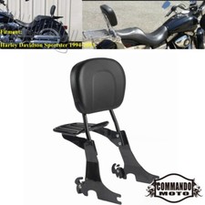 Schienale e portapacchi posteriore Sissy Bar per Harley Sportster 883 1200 1994-2003