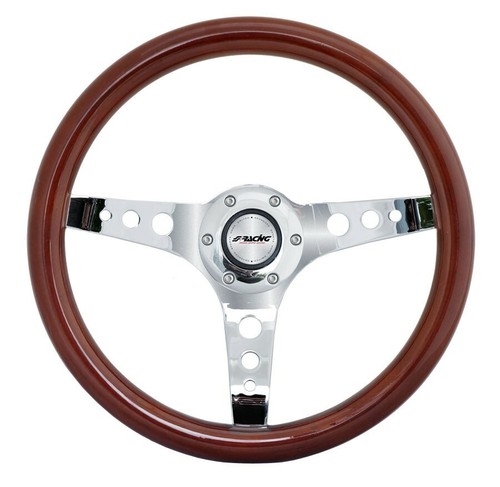 Volante sportivo vero legno