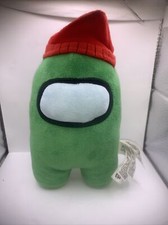 Among Us bambola peluche verde