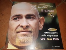 MARCO PANTANI IL PIRATA FOTORACCONTO DELLA DOPPIETTA GORO-TOUR 1998 30X30 CM