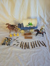 Playmobil vintage western diligenza virginia gold wagon 3785