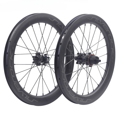 Set ruote carbonio 16 - ruote, in