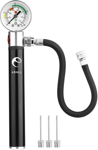 Ball pump with - with, gauge