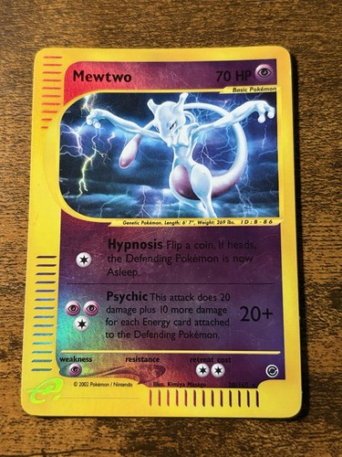 Carta pokemon mewtwo reverse - pokemon,