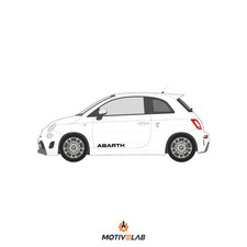 Scritte portiera Abarth