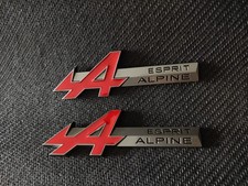 2 X Badge en métal Esprit