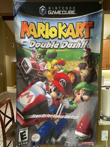 Poster banner mario kart - mario,