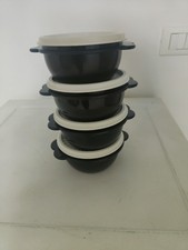 Tupperware 4 Ciotole Da 400ml Solo Lavate E Spolverate Sono In Ottime Condizioni
