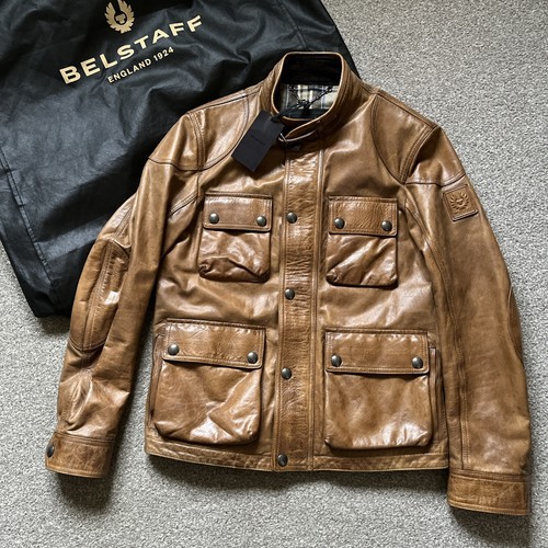 Giacca pelle belstaff - pelle,