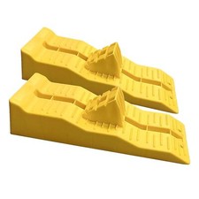 Wiltec 2 Cunei fermaruota con fermi 3 altezze 40/70/100 mm Max 3t Camper Caravan