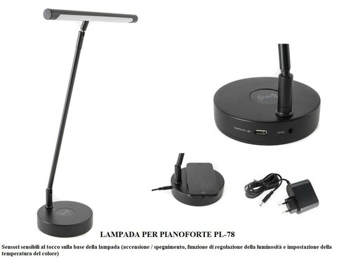 Gewa pl78 black lampada - black,