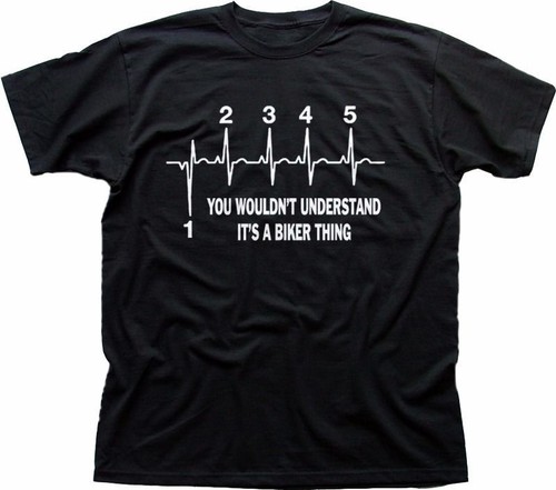 Shirt nera a biker - a,