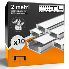 Profilo alluminio piatto - alluminio,